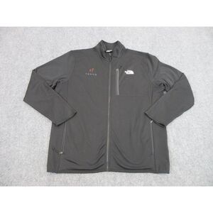 North Face Sweater Mens Extra Large Black Outdoors Zip Pocket Logo‎ Sweatshirt